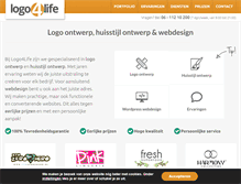 Tablet Screenshot of logo4life.nl
